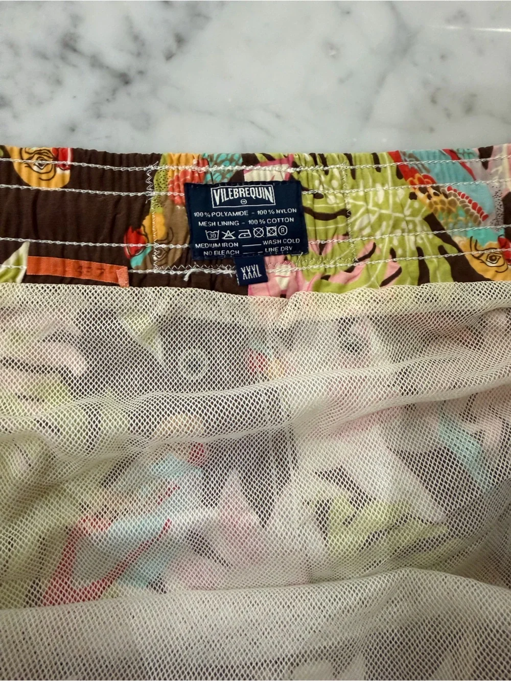 Vilebrequin Women’s Tropical Parrot Print Shorts - Brown, Pink & Green